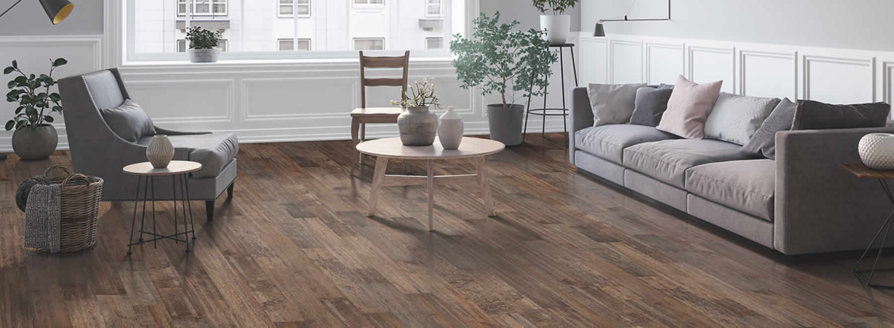 Beautiful flooring can be purchased from Ramsey Carpet and also installed.